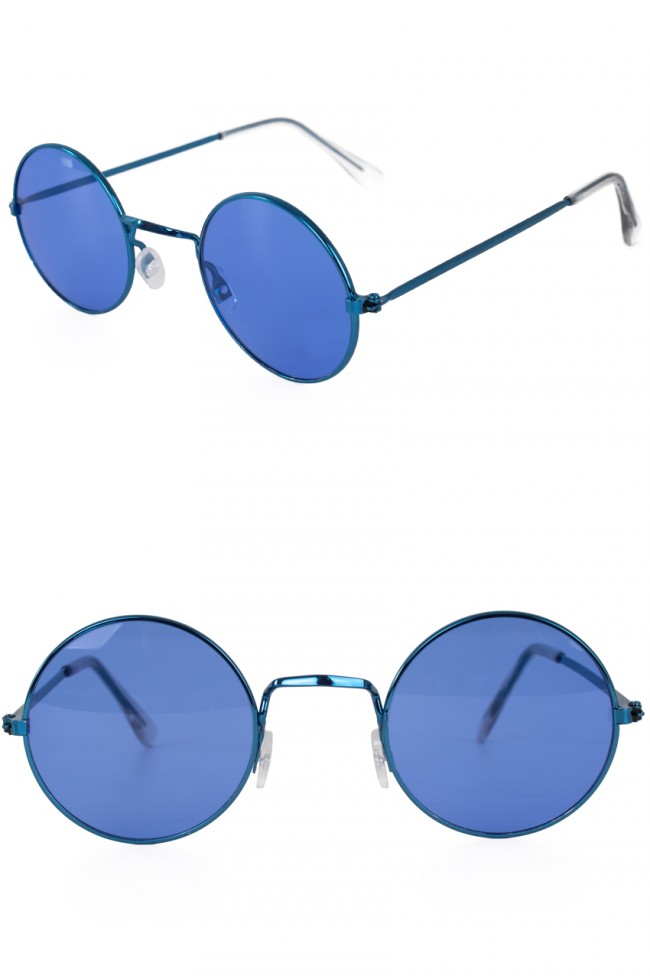 verkoop - attributen - Brillen - Hippie bril blauw